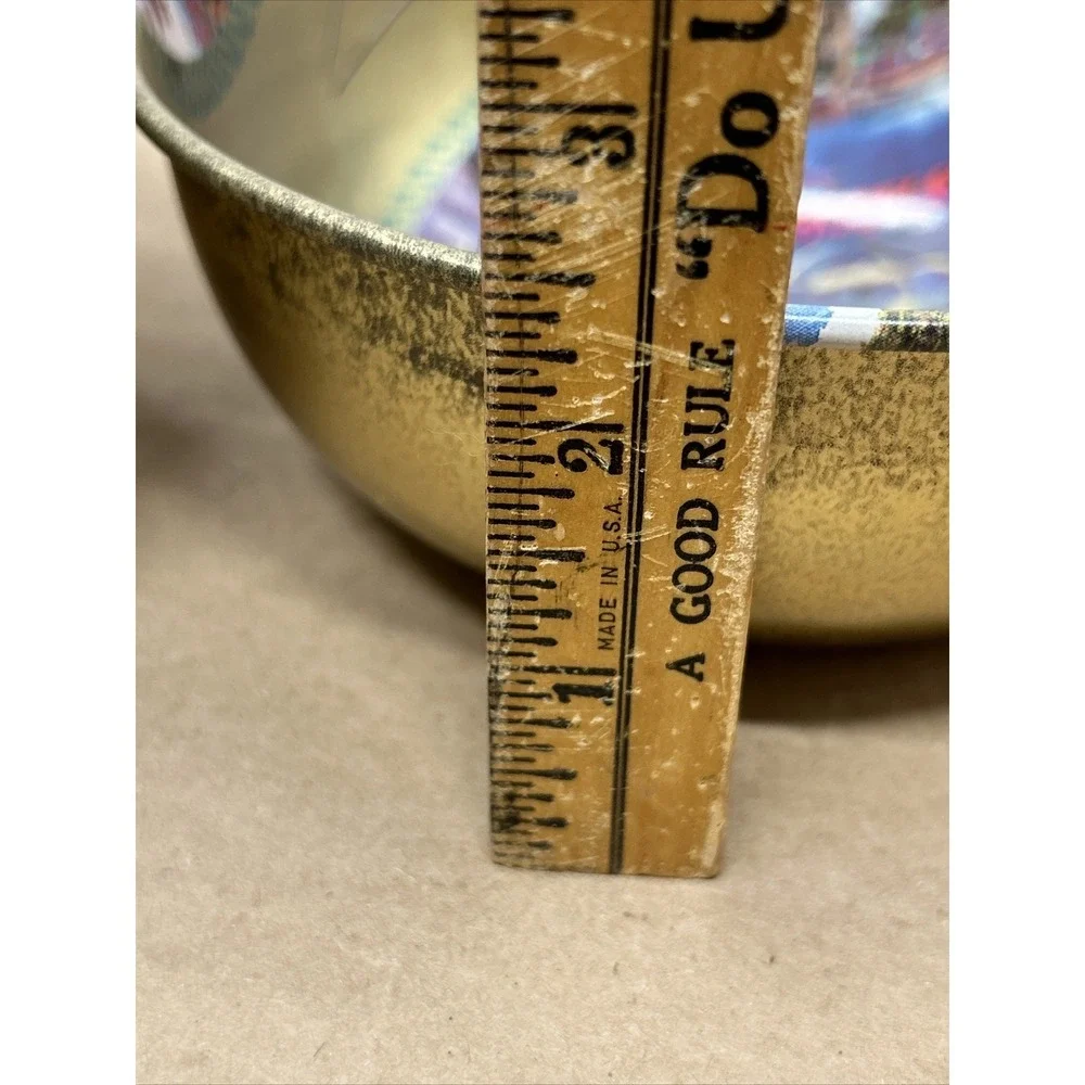 5‎ Vintage Hollywood/Los Angeles Souvenir Bowls 1950-60s, Funky Misprints! Metal